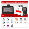 thumbnail image 2 of MCT-416 Semi-automatic Welding Machine,MIG TIG ARC CUT 4 In 1 Gasless,MIG Welder Pilot Arc Non-contact Cutting , Mild Steel, 2 of 5