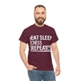 thumbnail image 5 of Eat Sleep Chess Unisex Graphic Tee Shirt, 5 of 12