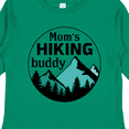 thumbnail image 4 of Inktastic Mom's Hiking Buddy with Mountains and Trees Boys or Girls Long Sleeve Toddler T-Shirt, 4 of 5