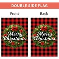 thumbnail image 6 of Mizhona Christmas Garden Flag Snowman Double Sided for Outdoor Yard Garden Winter Holiday Decorations Welcome Flags 28"x40", 6 of 6
