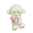 thumbnail image 1 of Muñeco de peluche de oveja, figura decorativa, adorable peluche para usar en casa. Rosa, 1 of 9
