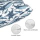 thumbnail image 3 of Fotbe Cute Shark Funda de Almohada Decorativa Estilo Occidental, Lujo en Algodón, Fundas para Almohadas King, Cojín Estampado para Decoración del Hogar-16"x24", 3 of 6