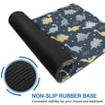 thumbnail image 6 of Long Mouse Pads for Desk,DarkBlue Cartoon Dinosaurs Stars Pattern Desk Mats on Top Of Desks, Desk Mouse Pad Extra Large with 3mm Non-Slip Base and Stitched Edge for Gaming,Office,Work,Home 31.5"x15.7", 6 of 6