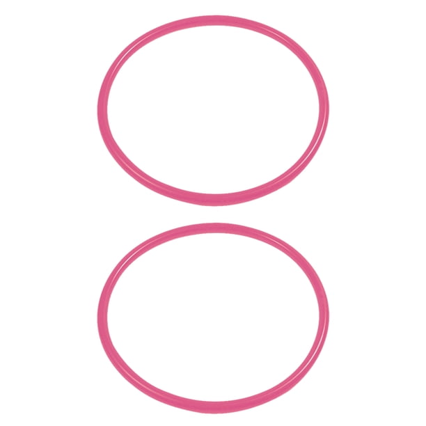 Seitruly 2 fundas de silicona de primera calidad para llantas de empuje para silla de ruedas, ajuste Universal para un agarre mejorado, fácil Ayudas para vestirse con gancho de botón Rosa+2 piezas