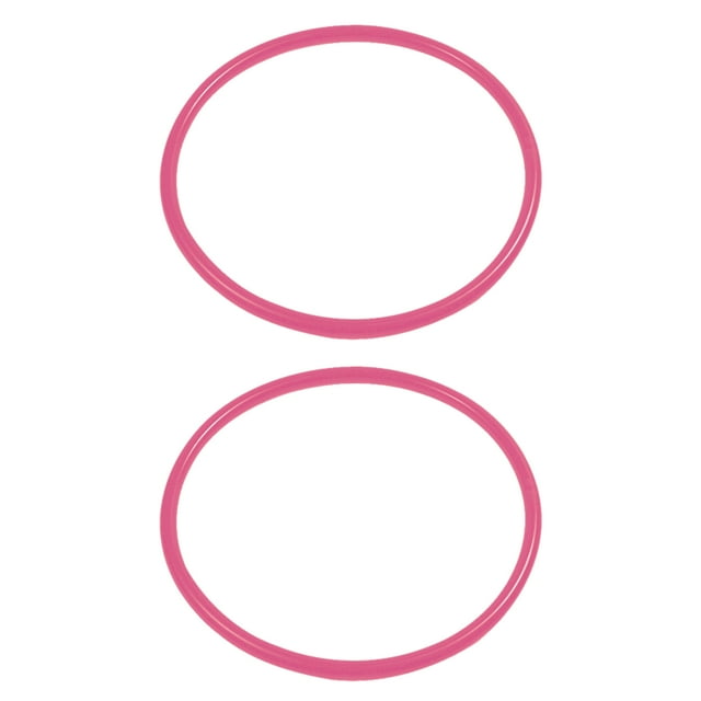 Guardoinrt Housse de Roue Arrière 2 Pcs pour Fauteuil Roulant de Sport Antidérapante et Résistante à l'Usure en Silicone Rose+2 Pcs