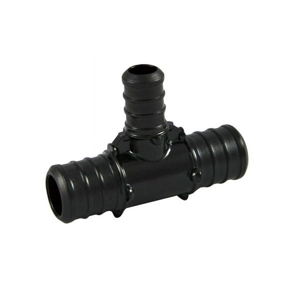 SharkBite 1/2 in. PEX x 3/4 in. Dia. PEX Plastic Reducing Tee