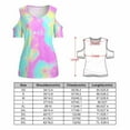 2024 Purple Tie Dye Is Life. Women Zipper Sexy Printed Vintage T Shirts
