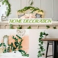 thumbnail image 5 of 3 Pcs Artificial Ivy Vines Kit 6.4Ft Odorless Silk Ivy Garland with Green Leaves Fake Hanging Plants Artificial Greenery Decor for Wedding Home Wall Party Indoor Outdoor Decoration, 5 of 5