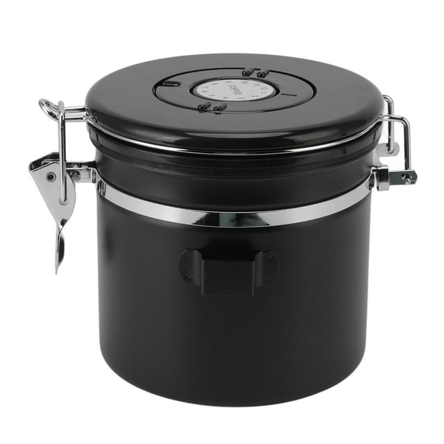 Bote de café, bote de almacenamiento de sellado de granos de café anti oxidación de 1.2L para el hogar Ecomeon no