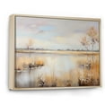 thumbnail image 2 of Designart "Majestic Liquid Art In Charming Prairies" Prairies Floater Framed Canvas Wall Art, 2 of 5