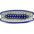 thumbnail image 2 of Polmedia Floral Peacock Platter, 2 of 6