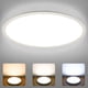 thumbnail image 1 of ?Lámpara de techo LED de 24 W regulable 3000 K/4000 K/6000 K blanco cálido blanco frío ?Lámpara de techo ultra redonda de 30 cm para oficina, balcón, pasillo, dormitorio, 1 of 6