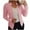 Pink, variant on Great Gifts for Less Ofreoo Women's Solid Color Casual Fashion Button Long Sleeved Cardigan Jacket Coat Tops Fall Coats for Women 2024