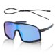 thumbnail image 1 of 1 Set de Gafas de Motociclismo Antideslumbrantes Tri-Acetato de Celulosa UV400 Gafas de Sol para Deportes al Aire Libre para Motocross, Moto de Tierra, ATV Lente Azul Marco Negro y Azul, 1 of 6