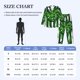 thumbnail image 4 of Balery Palm Greenery Pijama para Hombre de Dos Piezas con Manga Larga, Conjunto de Dormir y Descanso Suave con Bolsillos-Small, 4 of 7