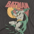 thumbnail image 3 of Batman 70'S Batman Kids T Shirt (Large) for Youth Toddler Boys and Girls, Charcoal, 3 of 5