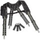 thumbnail image 1 of Tool Belt Suspenders Padded Heavy Duty Adjustable Strap With Pocket Clips For, 1 of 4