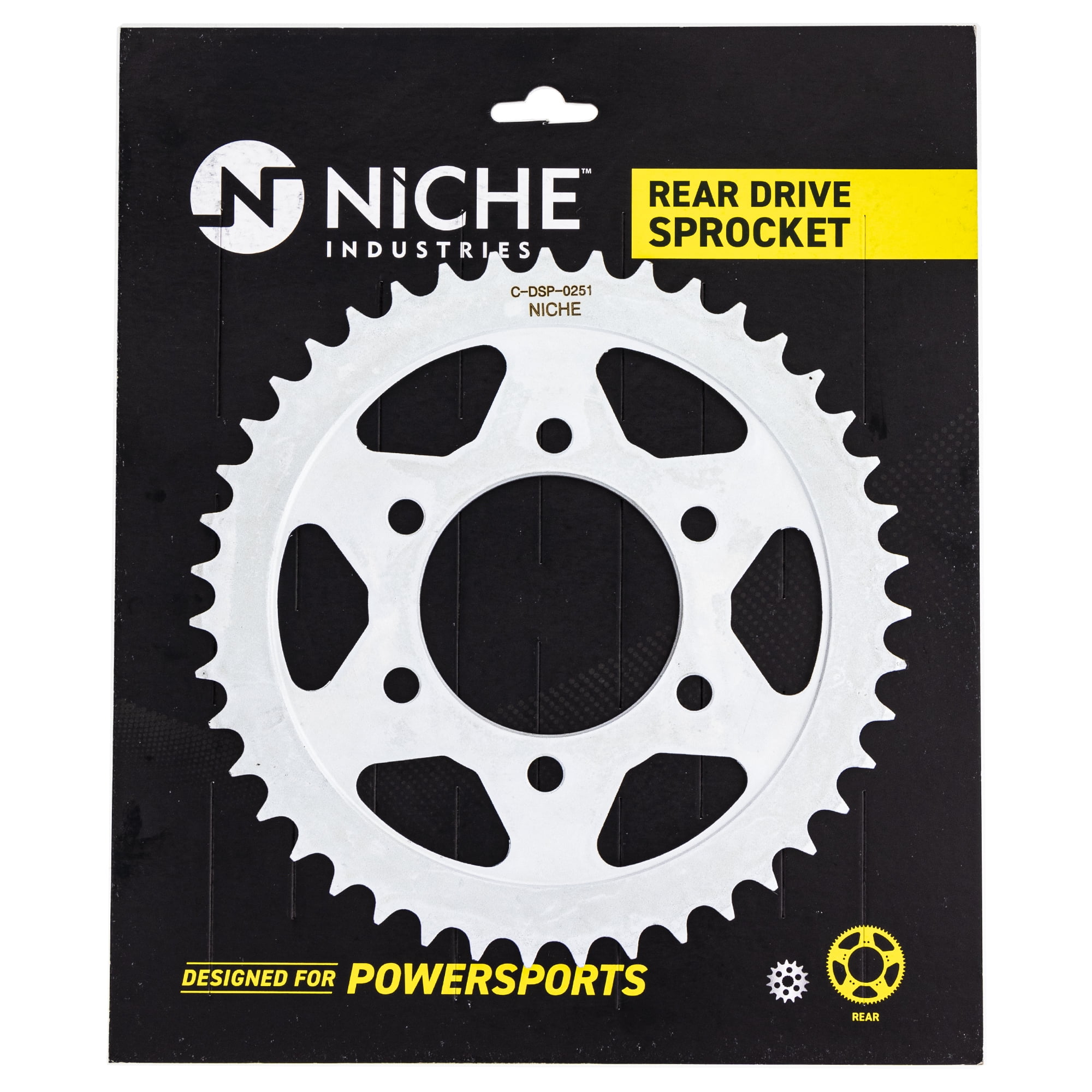 Niche 525 Front 16T Rear 43T Drive Sprocket for Kawasaki Ninja