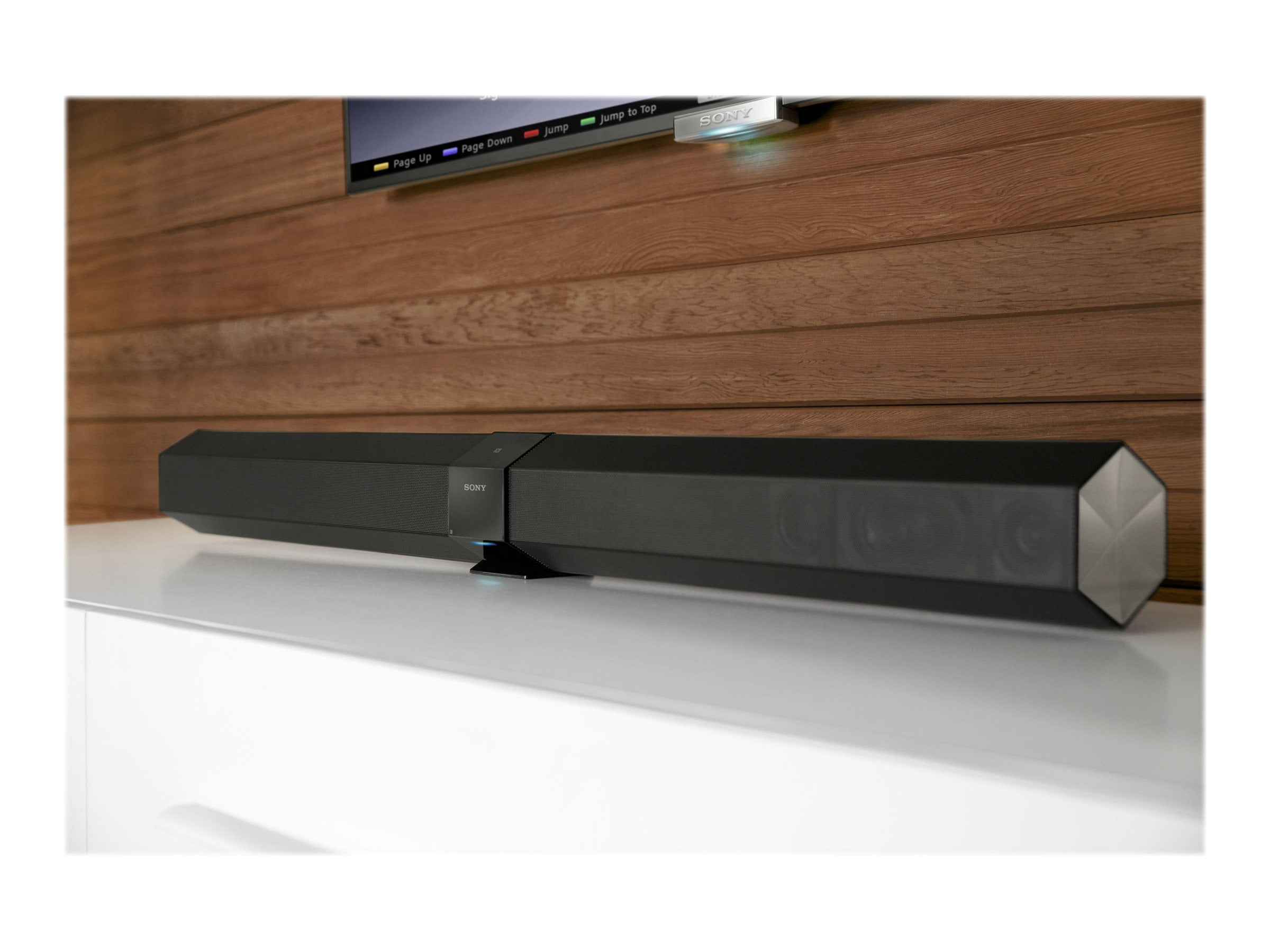 Sony HT-CT660 - Sound bar system - for home theater - 2.1-channel -  wireless - Bluetooth, NFC - 330 Watt (total) - black
