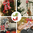 thumbnail image 5 of Ribbon Christmas Wrapping Ribbon Christmas Crafts Decoration Ribbon for Festive Home Decorations, 5 of 5