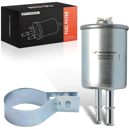 A-Premium Fuel Filter Compatible with Chevrolet Cobalt 2005-2010 & Pontiac G3 2009-2010, G3 Wave 2009, G5 2007-2010, Pursuit 2005-2006 & Saturn Ion 2003-2007, 1.6L 2.0L 2.2L 2.4L