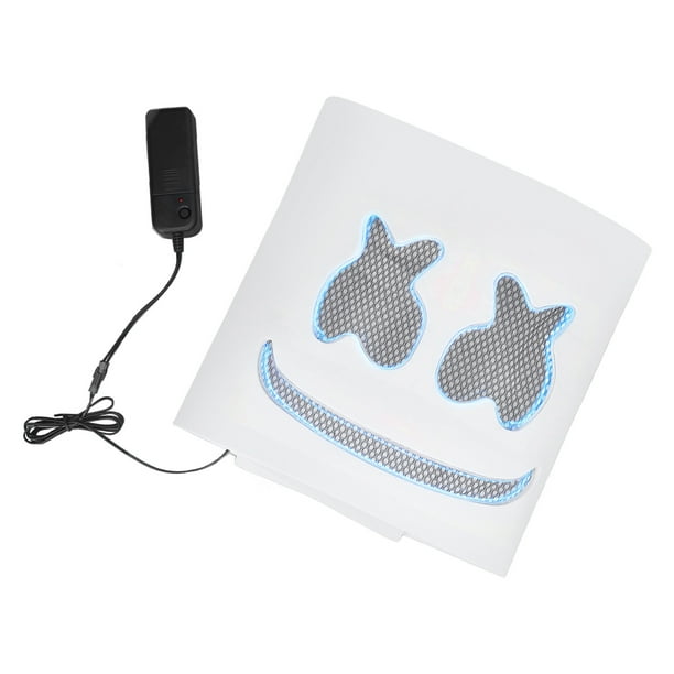 Funda para la cabeza con luz LED, máscara para la cabeza con luz LED para DJ, funda para la cabeza con luz musical, máscara para la cabeza con luz LED para DJ, confiable y duradera
