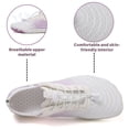 thumbnail image 5 of BERANMEY Water Shoes for Women Men Skin-Feel Wide Toe Box Quick Dry Barefoot Aqua Socks Swim Kayaking Beach Driving Sports Diving Footwear for Adults Beach Walking Surfing Yoga, 5 of 8