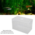 thumbnail image 3 of Aquarium Fish Breeder Box Plastic Fish Isolation Breeding Box With Suction Cups Hatching Incubator Box For Baby Fish Shrimp Clownfish Guppy, 3 of 8