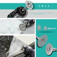 thumbnail image 4 of Abody 50Pcs Diamond Cutting Wheel Kit for Rotary Tools Die Grinder Metal Cut Off Disc, 4 of 7