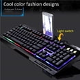 thumbnail image 5 of Baohd Gaming Keyboard mechanical hand metal Backlit Keyboard USB Wired Mobile Phone Bracket for Laptop PC, 5 of 5