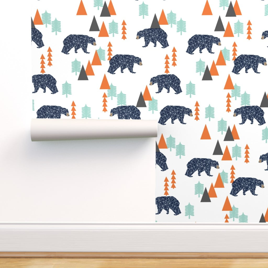 Removable Peel And Stick Wallpaper for Walls  Fast Shipping  Rocky  Mountain Decals