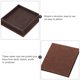 thumbnail image 3 of FELTECHELECTR 10 protectores de muebles de 2 pulgadas, antideslizantes, cuadrados, para sillas., 3 of 6