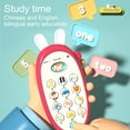 thumbnail image 2 of Lubelski Bilingual Baby Phone Toy Safe Teether Early Education Puzzle Phone Toy for Happy Healthy Development, 2 of 7