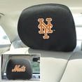 thumbnail image 4 of Fanmats 4298902544 MLB New York Mets Headrest Covers, 4 of 4