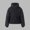 🔥 Black_New, variant on Belted Hooded Solid Padded Parka For Women, Long Sleeve Full Zip Thermal Ski Outer Coat, Wind Resistant Warm Insulated Outerwear For Cold Weather Outdoor Activities Sky Blue XXL