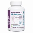 thumbnail image 1 of Zy-Life | Resveratrol NR + NAD+ Support | Energía Celular, Longevidad, Envejecimiento Saludable y Bienestar Integral | 120 Cápsulas, 1 of 2