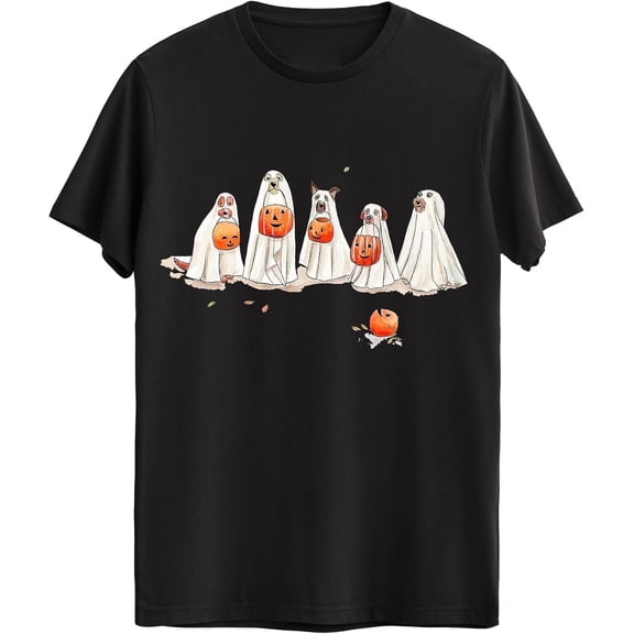 Halloween Shirts Funny Unisex Halloween T-Shirts for Men and Women Unisex Tees