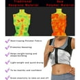 thumbnail image 5 of Lilvigor Sweat Vest for Women Workout Training Heat Trapping Zipper Sauna Vest Slimming Tank Top, 5 of 6