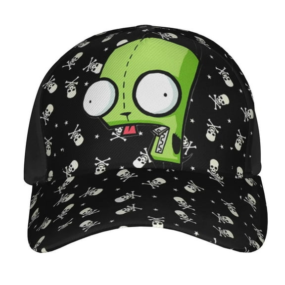 Invader Zim Baseball Hat Hip Hop Caps Sun Hat Outdoor Trucker Hat Adjustable Size For Women Men Teen