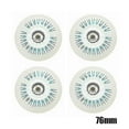 thumbnail image 4 of TrueNorth (Red-72mm)4pcs Flash Inline Skate Wheels 90a Led Lighting Skating Wheels 80 76 72 68, 4 of 4