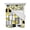 Yellow, variant on Orange Black Grey Geometric King Size Down Alternative Comforter,Lightweight Comforter Quilt Bedding Set with Pillow Shams Middle Century Modern Abstract Art Bed Comforter Duvet Insert 96"x106"