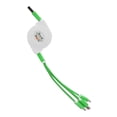 thumbnail image 1 of Cable de cargador retráctil múltiple, Cable USB retráctil 3 en 1 Cable USB retráctil Durabilidad probada en el tiempo, 1 of 8