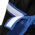 thumbnail image 5 of Mochila transportadora para mascotas, patas ajustables hacia afuera, fácil ajuste, manos libres, suave, transpirable, bolsa frontal para mascotas para perros, gatosRed m, 5 of 5