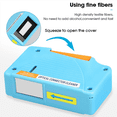 thumbnail image 3 of 4X -550 Optical Fiber Connector Cleaner Fiber Conector Cleaning Cassette Cassette Cleaner Fiber Optic Cleaning Box, 3 of 8