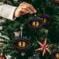 thumbnail image 4 of Dragon Christmas Ornaments,Enchanted Dragon Eye Ornament,Mystic Guardian Dragon Acrylic Fantasy Ornaments Gothic Themed String Christmas Decor Tree Funny Middle Pendant Collectible Festival(Black), 4 of 7
