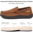 thumbnail image 2 of RockDove Men's Carter Microsuede Moc Slipper, 2 of 4