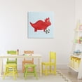 thumbnail image 3 of Stupell Industries Contemporary Baby Dino with Ball Canvas Art, 24 x 24, by Lucille Price, 3 of 8