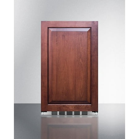 19 Inches wide shallow depth built-in undercounter all-refrigerator with panel-ready door