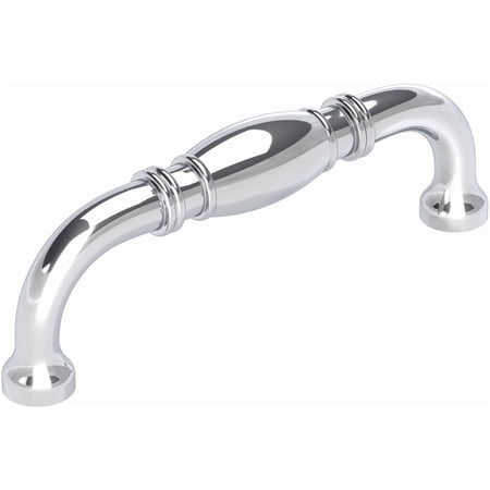 Amerock Granby 3-3/4 in (96 mm) Center-to-Center Polished Chrome Cabinet Pull