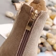 thumbnail image 5 of dmqupv Boots for Women Booties Winter That Tie Women's And Heels Boots Heels High Cute Booties for Women Fall Boots Beige 9, 5 of 5